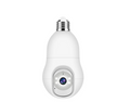 Wireless Light Bulb Security Camera with 4MP Resolution, Night Vision, Two-Way Audio